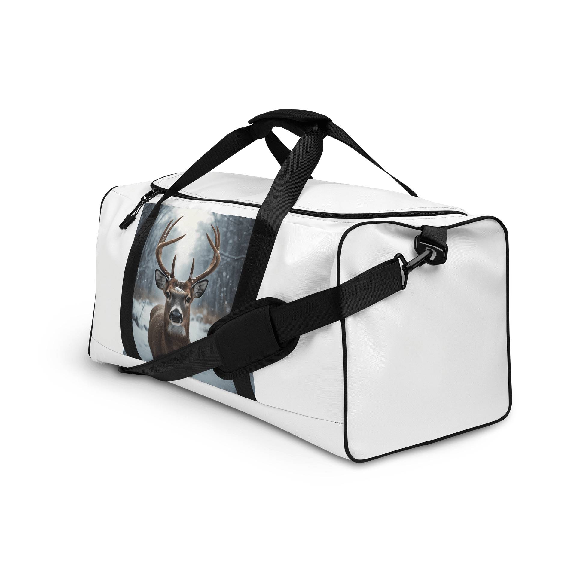Winter Majesty All-Over Print Duffle Bag product image (3)