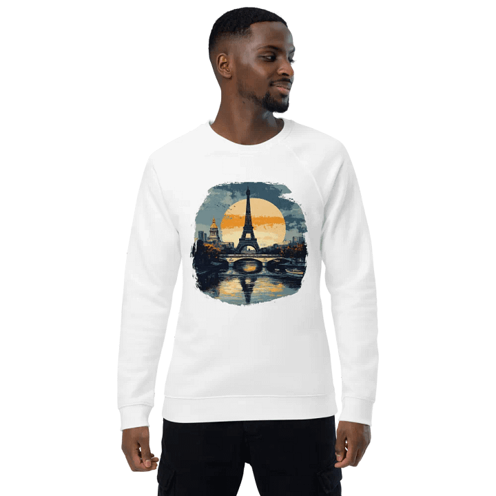 Paris Sunset Sweatshirt - Eiffel Tower Romance product image (1)