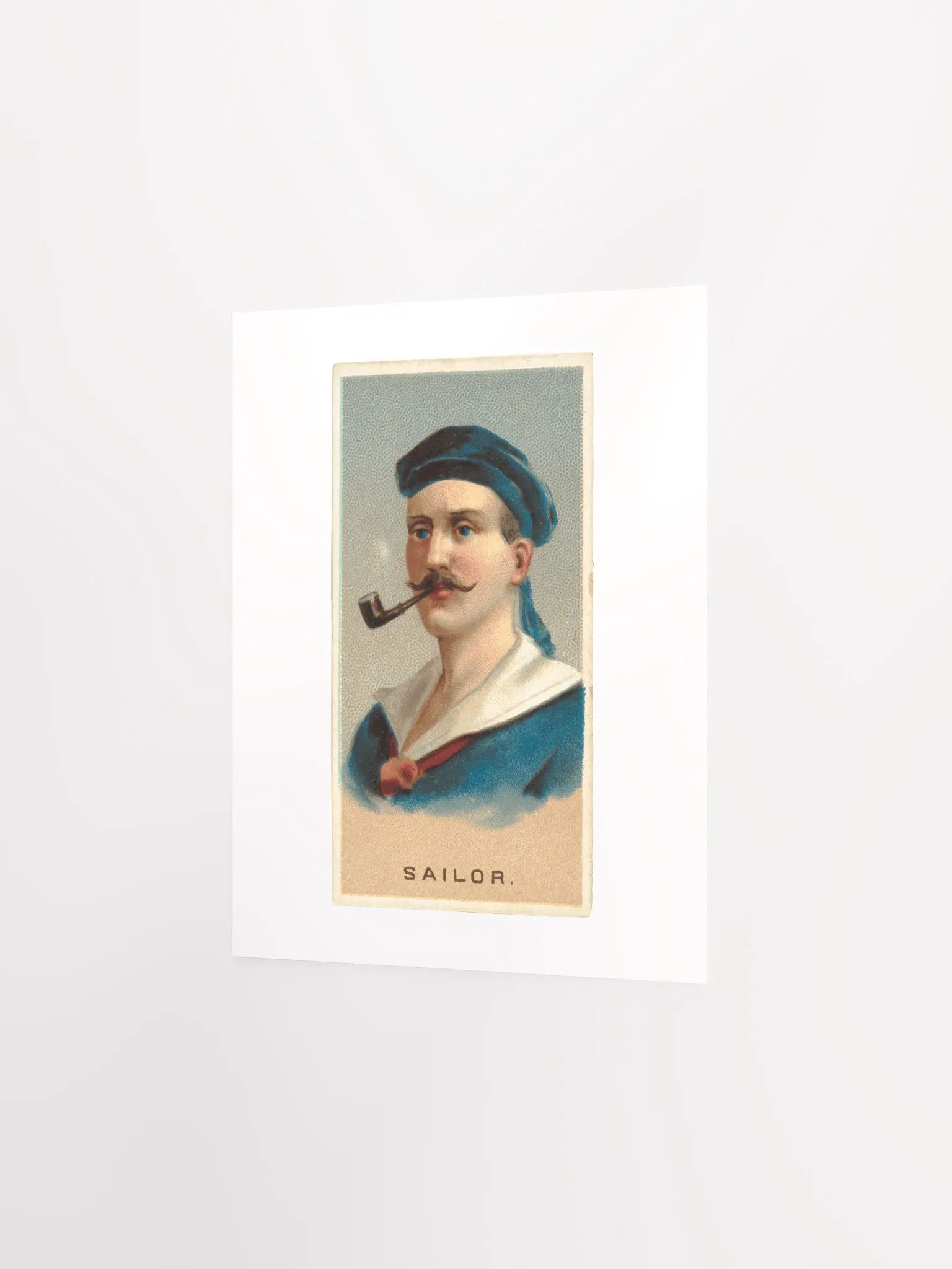 Sailor Card From World's Smokers Series (1888) - Print product image (2)