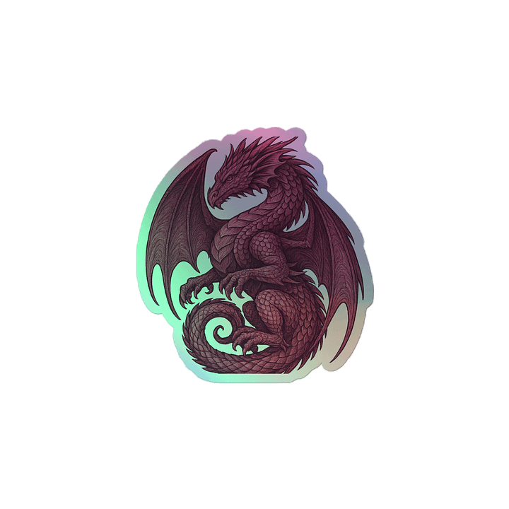 🐉 The Pink Dragon Sticker – Stick Your Flame, Seal Your Power 🐉 product image (2)