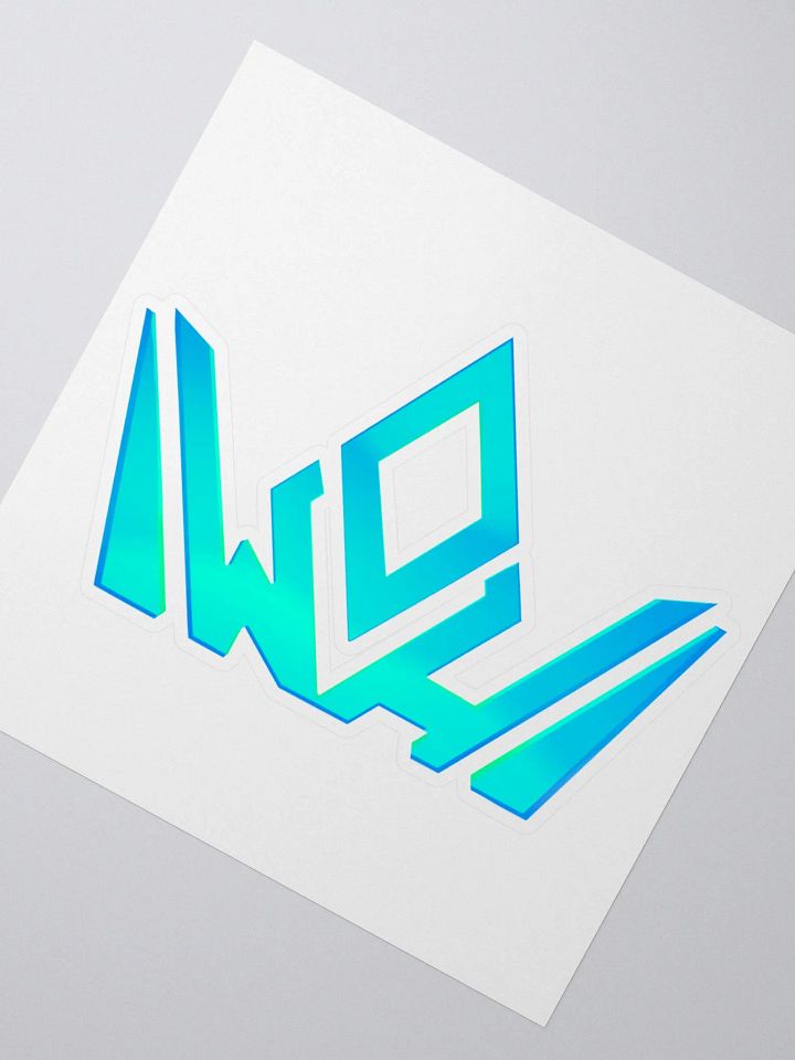 WOH Logo Sticker Blue product image (2)