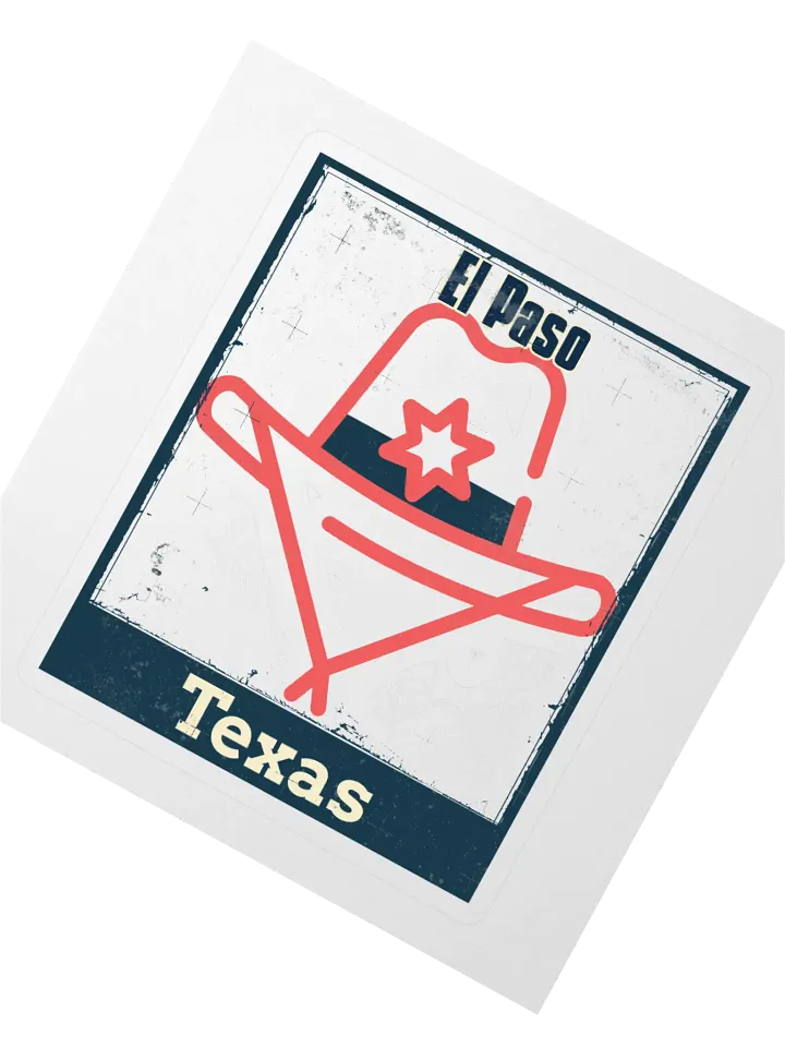 Texan Cowboy Hat Sticker product image (2)