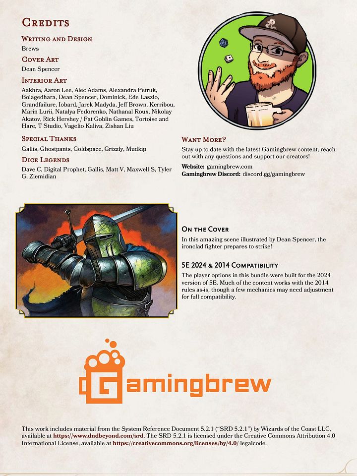 Welcome to 5E 2024 ('24 PDF Bundle) product image (2)