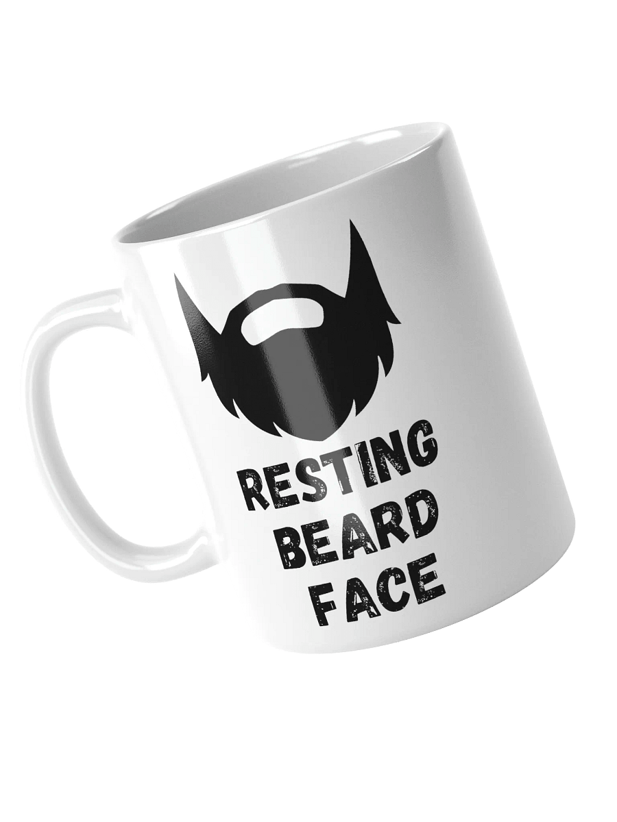Resting Beard Face Mug product image (3)