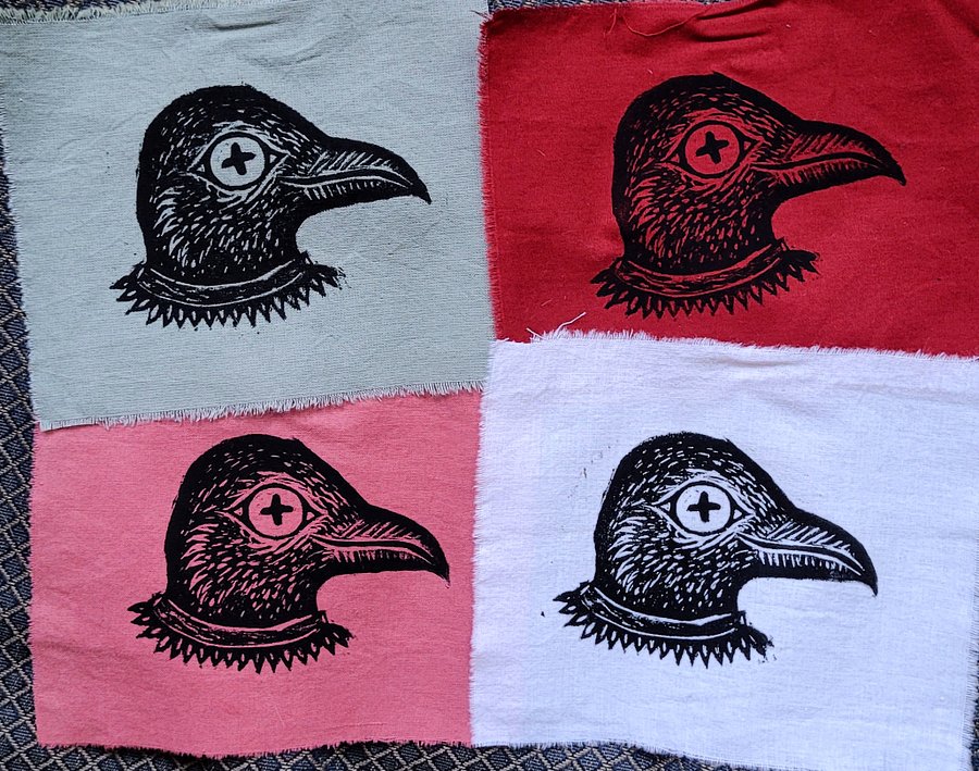 Corvid Fabric Patch product image (2)
