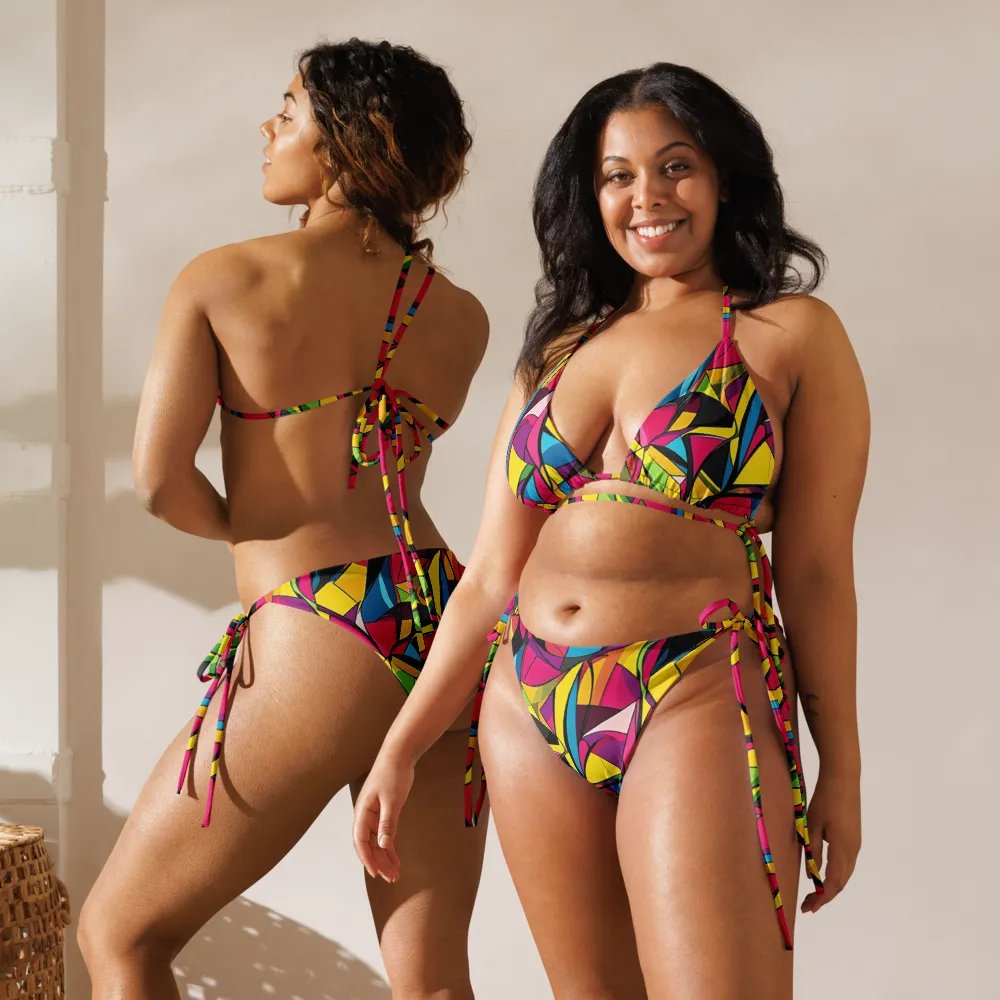 Color Cluster String Bikini Set product image (10)