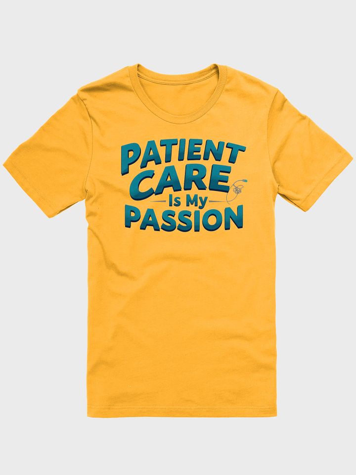 Passion for Patient Care Stethoscope T-Shirt product image (2)