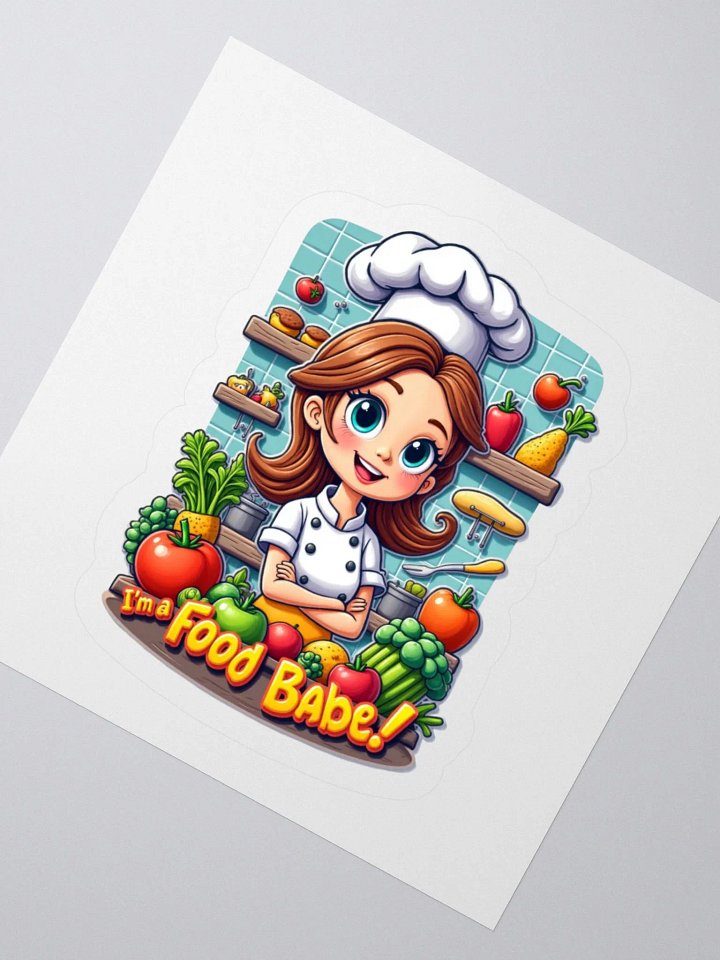 Food Babe Kiss Cut Stickers product image (8)