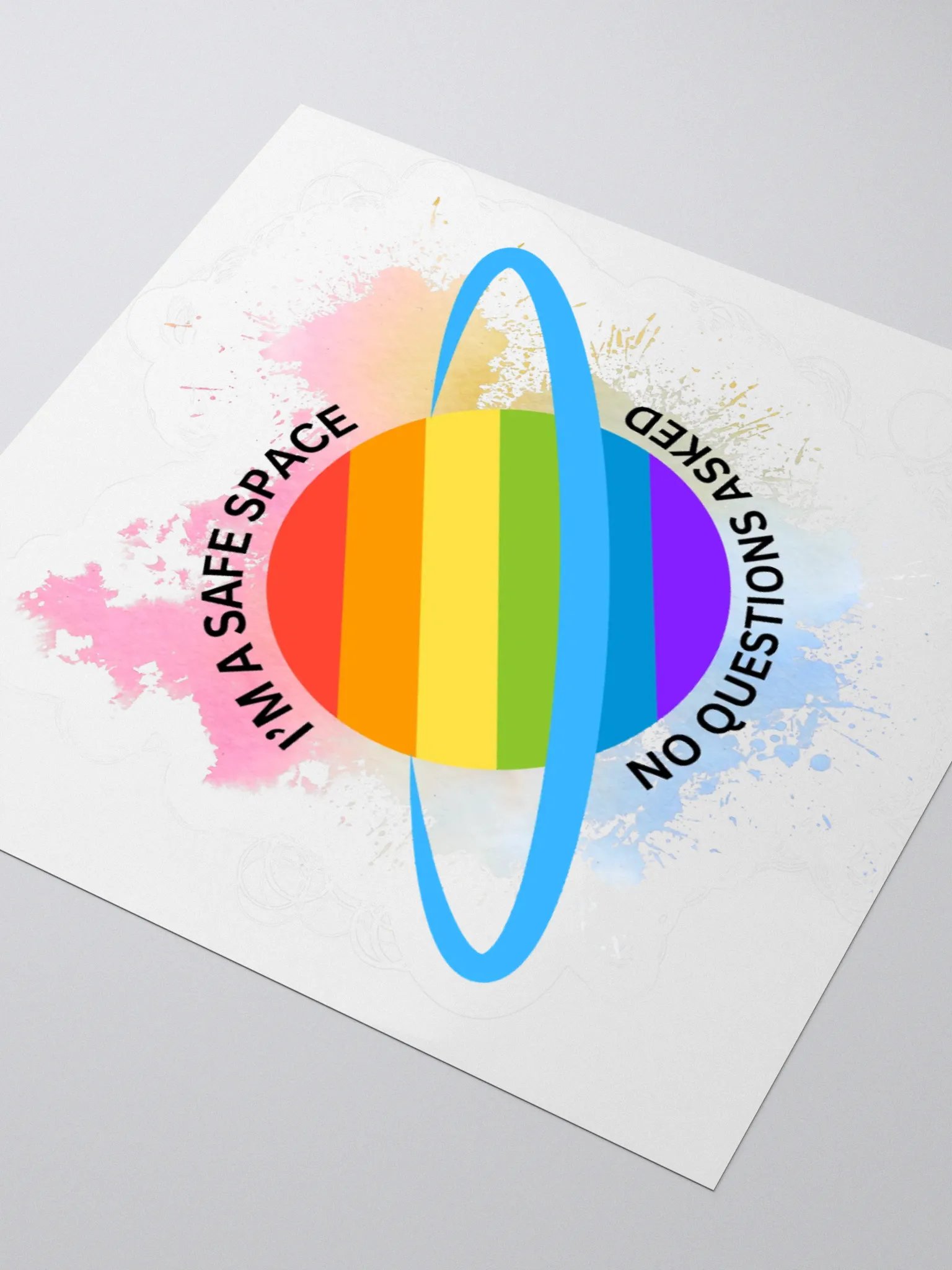 I'm a Safe Space Sticker product image (7)