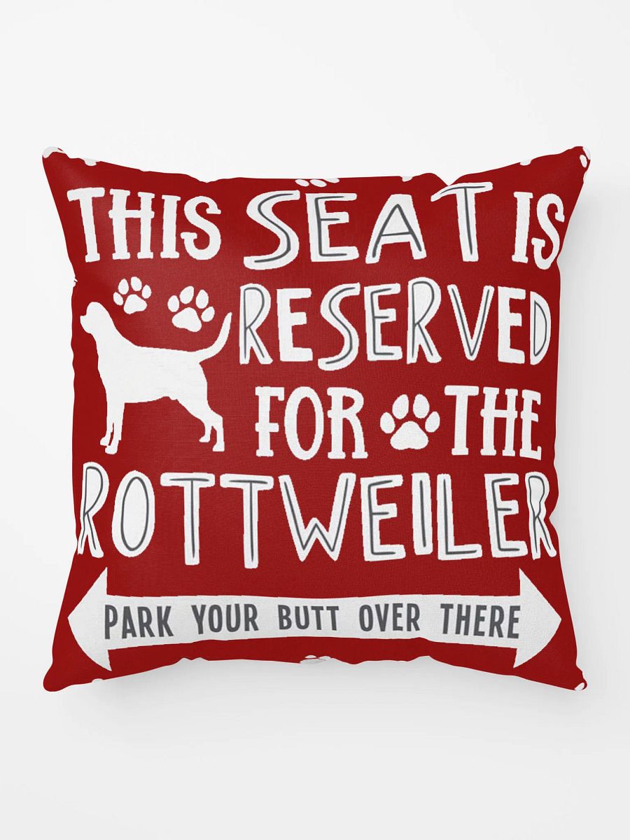 Seat reserved for the Rottweiler product image (5)