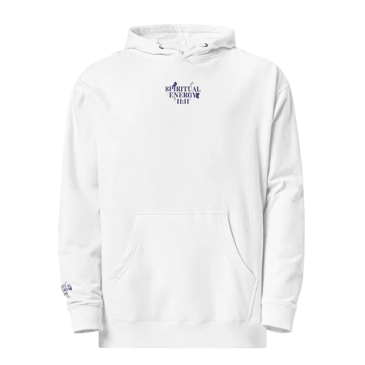 Angel Numbers Unisex Embroidered Hoodie – Unlock Your Divine Guidance product image (2)