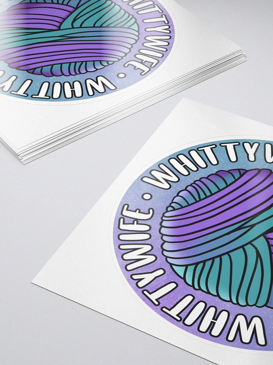 Condensed Logo Sticker product image (5)