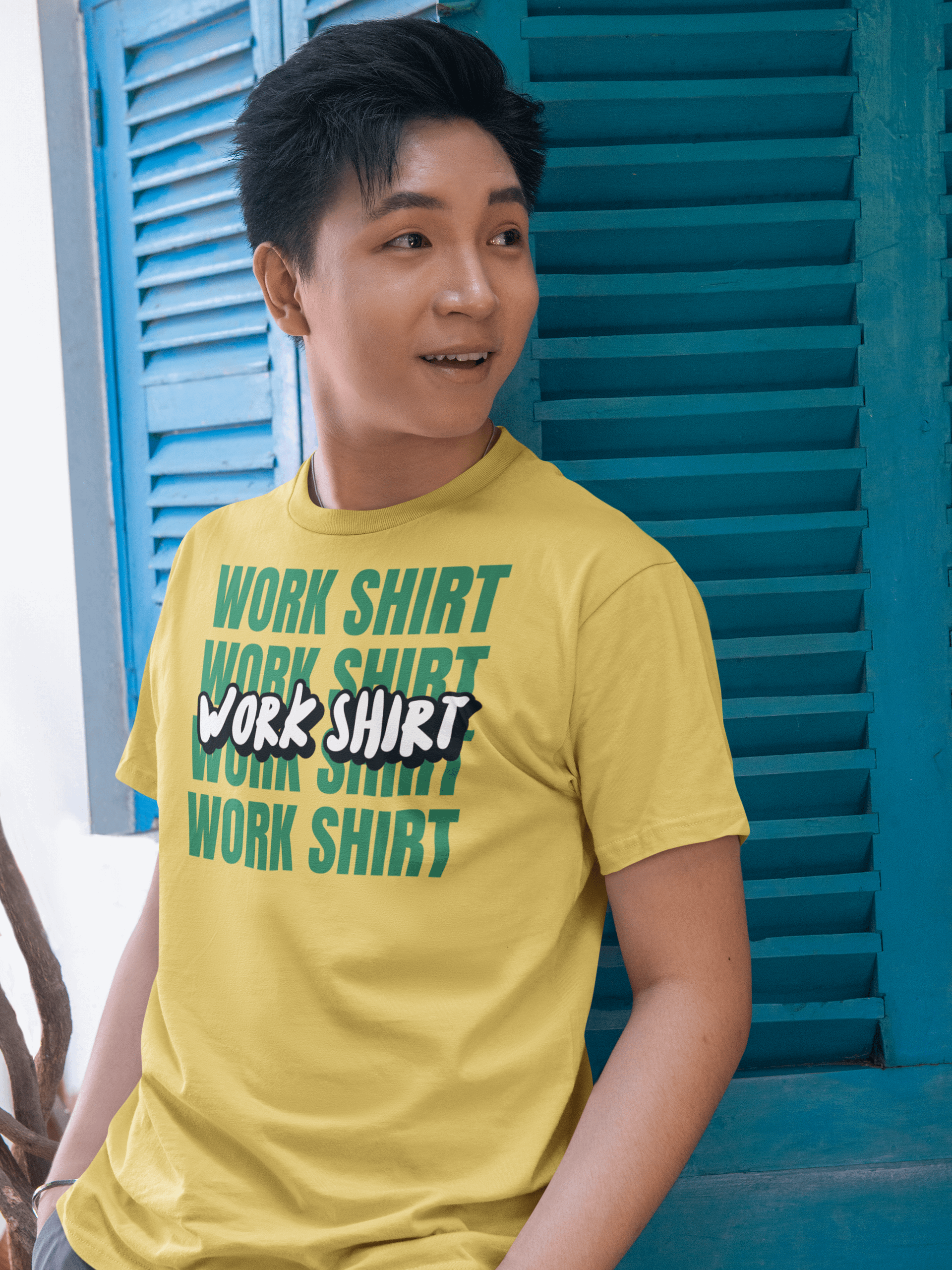 WORK SHIRT supersoft t-shirt product image (97)
