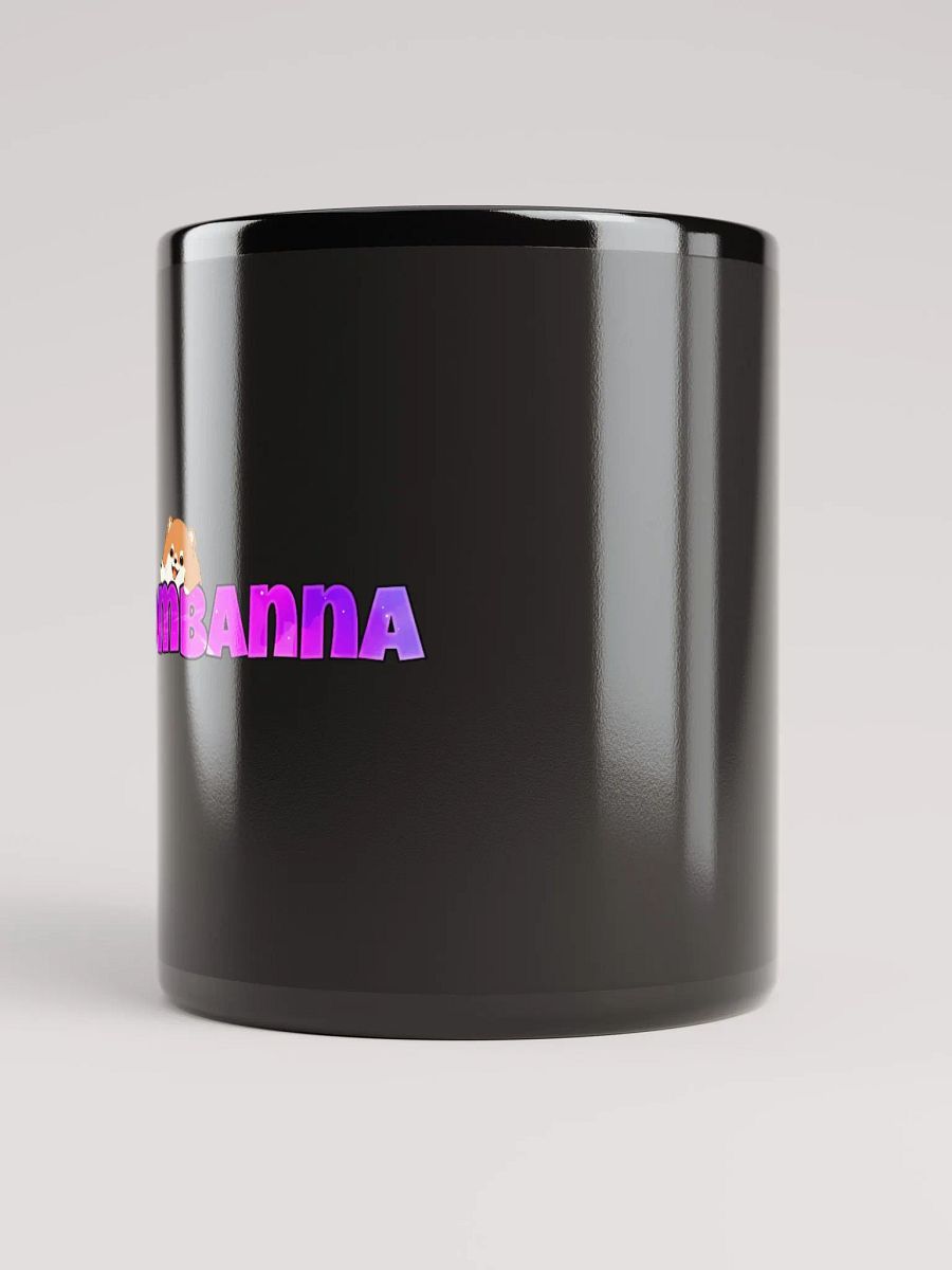 "Goombanna + Dog" black mug product image (3)