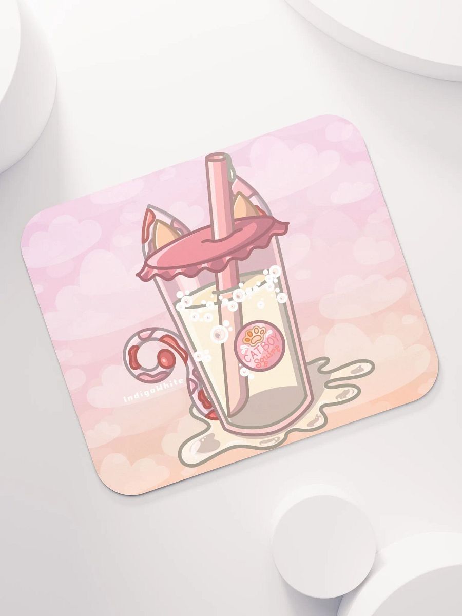 Catboy Squirt Boba Mousepad product image (7)