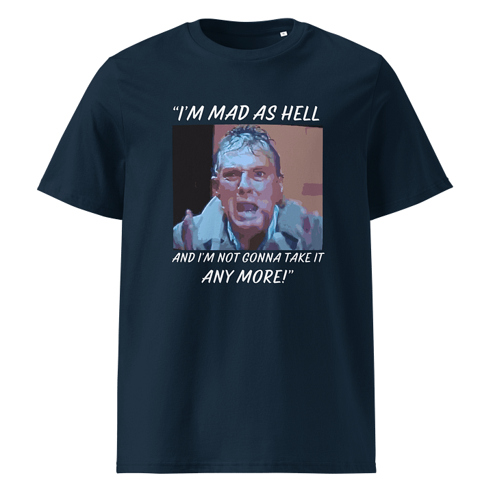 MAD AS HELL TEE (ORGANIC) product image (1)
