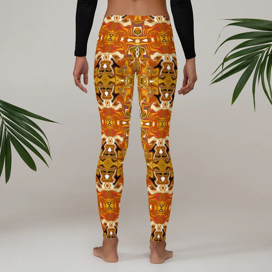 Autumn Kaleidoscope Leggings product image (6)