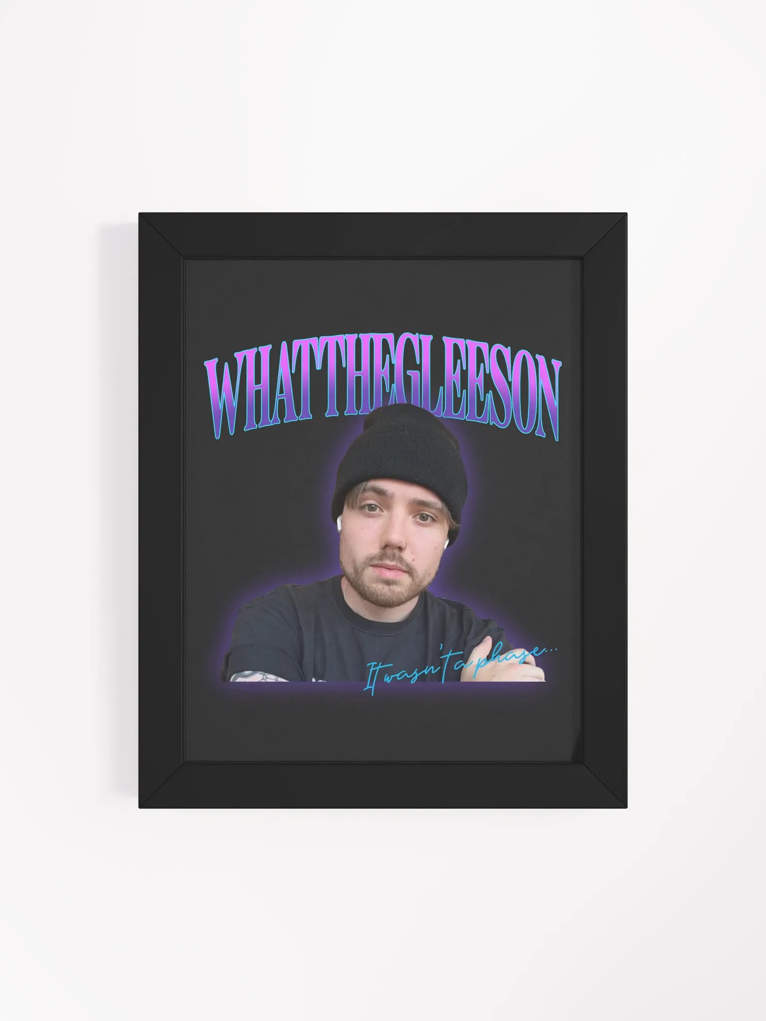 WhatTheGleeson 90s Bootleg Print In Frame product image (4)