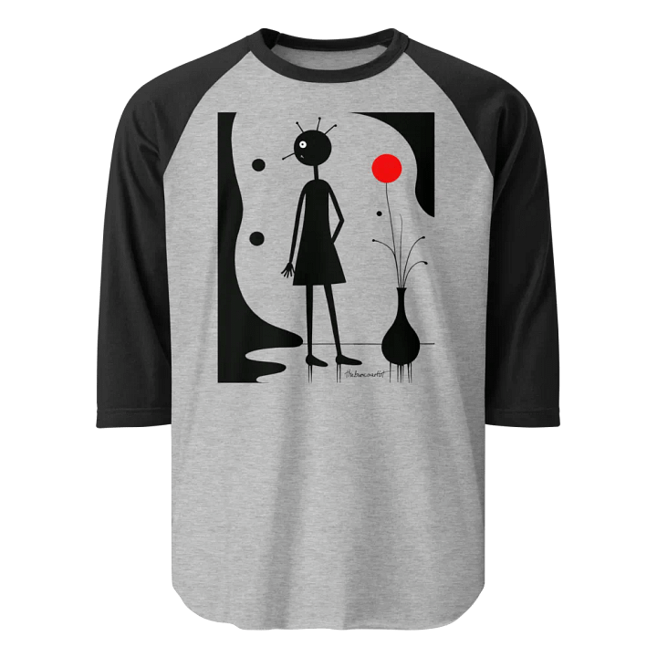 Tultex Fine Jersey Raglan Tee product image (2)