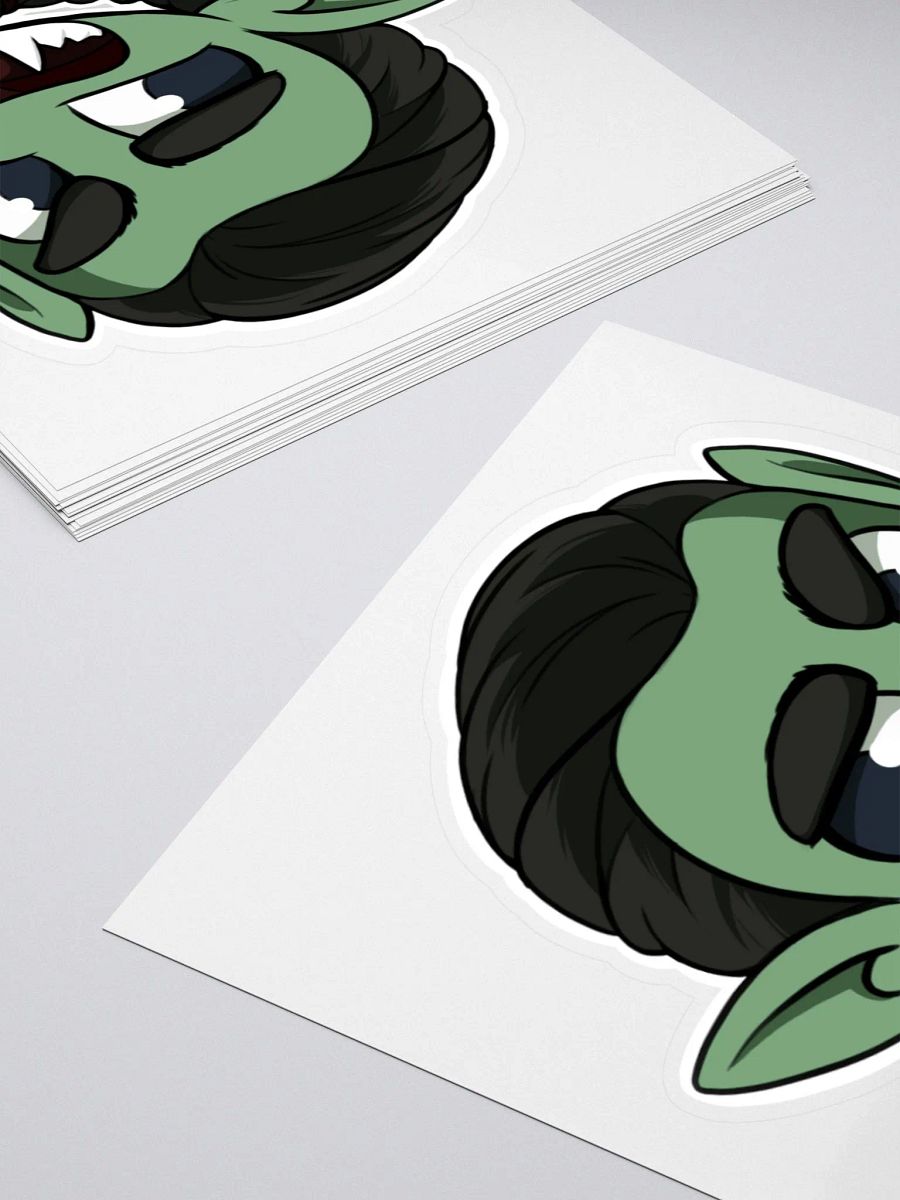 Chibi Grimarr Close-up Sticker product image (4)