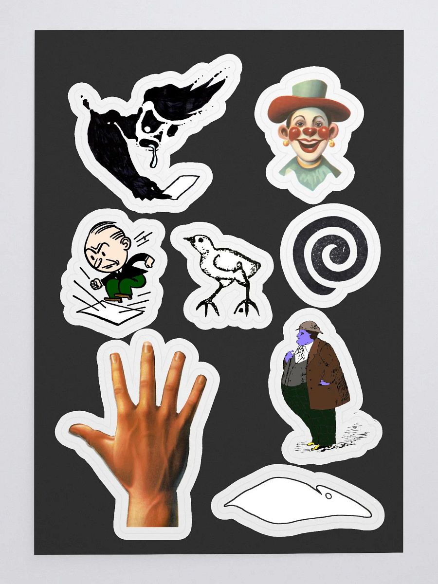 Haddock DADA | Slaps Sticker Sheet product image (3)