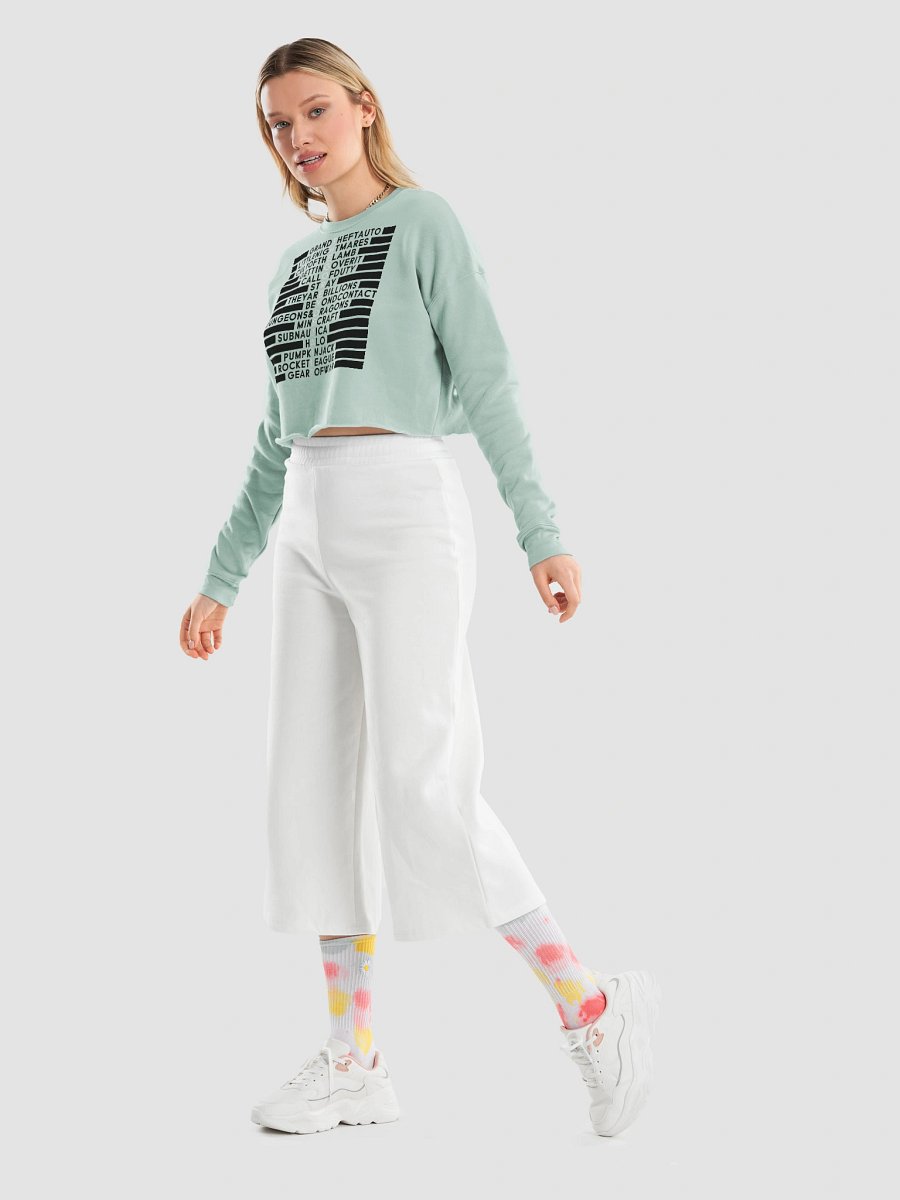 Variety is the Spice of Life - Bella+Canvas Women's Fleece Crop Sweatshirt product image (34)