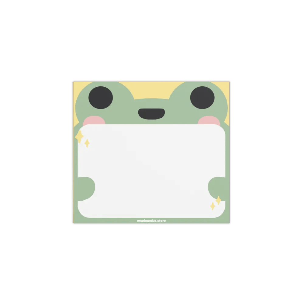 Frog Notepad product image (1)