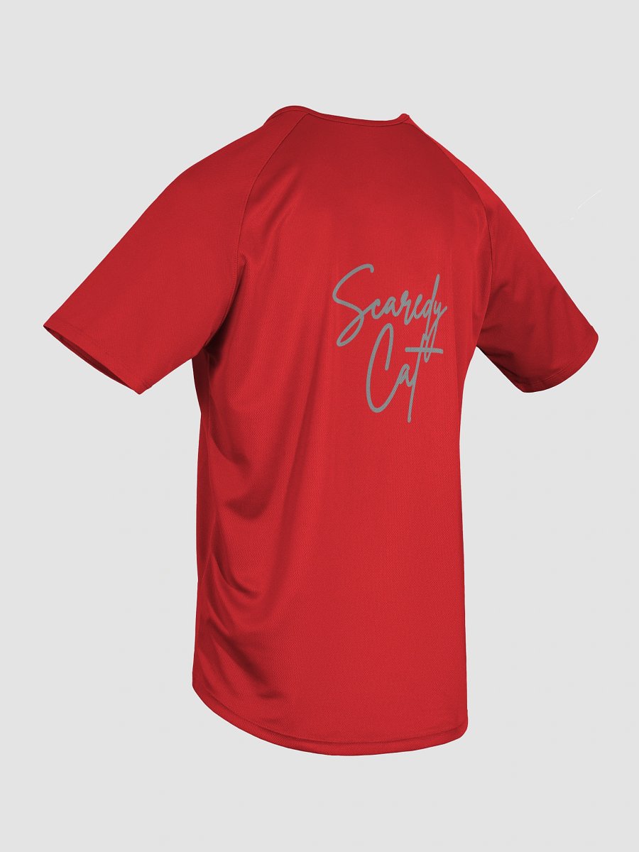 Scaredy Cat Unisex Sports Jersey product image (28)