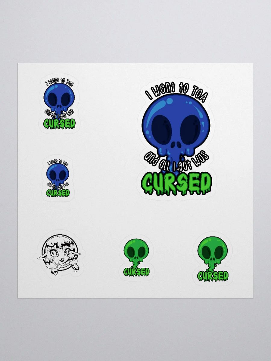 All I Got Was Cursed - Shaman - Sticker Sheet product image (1)