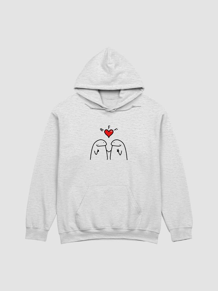 Heartfelt BFF Meme Drawn Figures Hoodie product image (2)