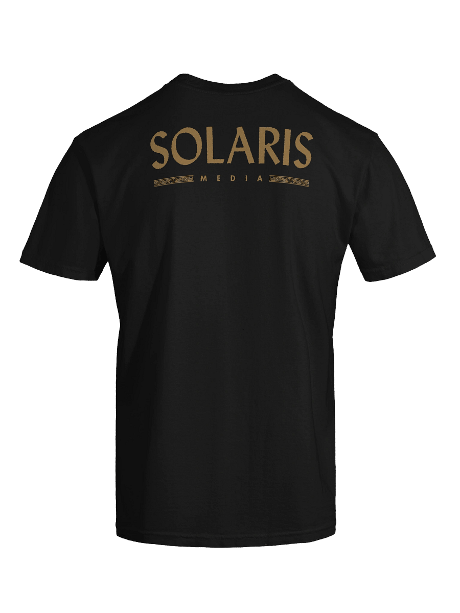 Solaris Logo + Back Print Tee (Dark Variant) product image (6)