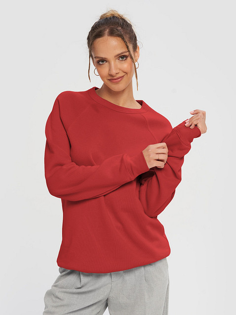 Photo showing Bella+Canvas Unisex Sponge Fleece Raglan Sweatshirt