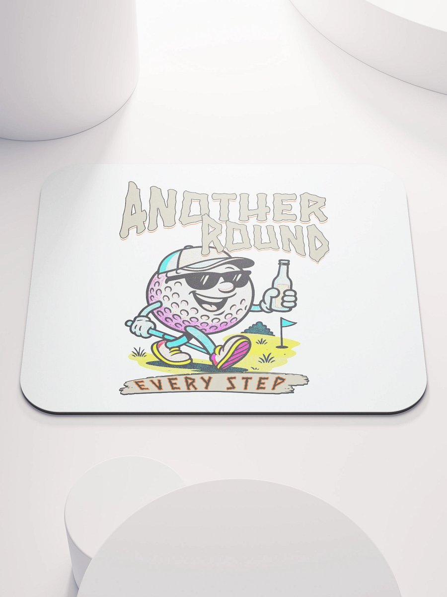 Another Round Every Step Golfing Vibrant Mouse Pad product image (2)