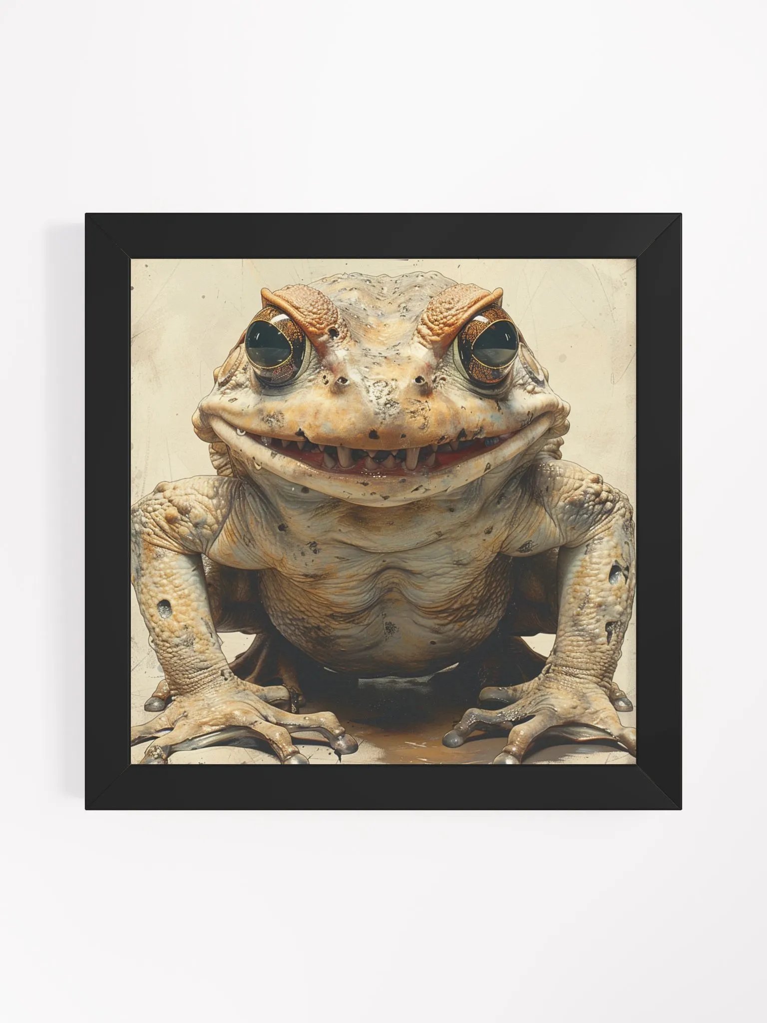 Killer Frog Framed Wall Art product image (1)