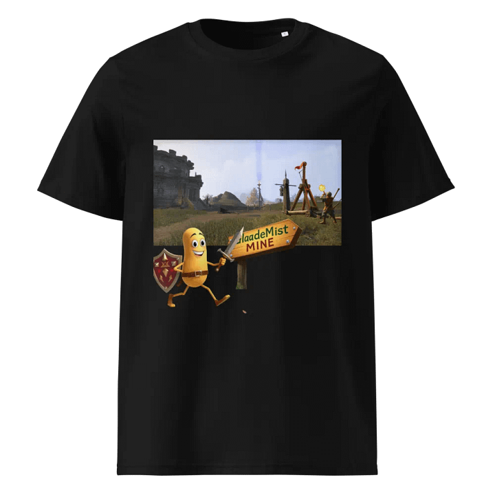 ITS NOT Pnut Glads Mine Organic Cotton T-Shirt product image (1)