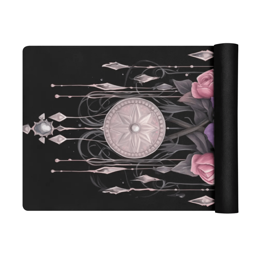 Black Premium Yoga Mat - Featuring Bird Mystery product image (6)
