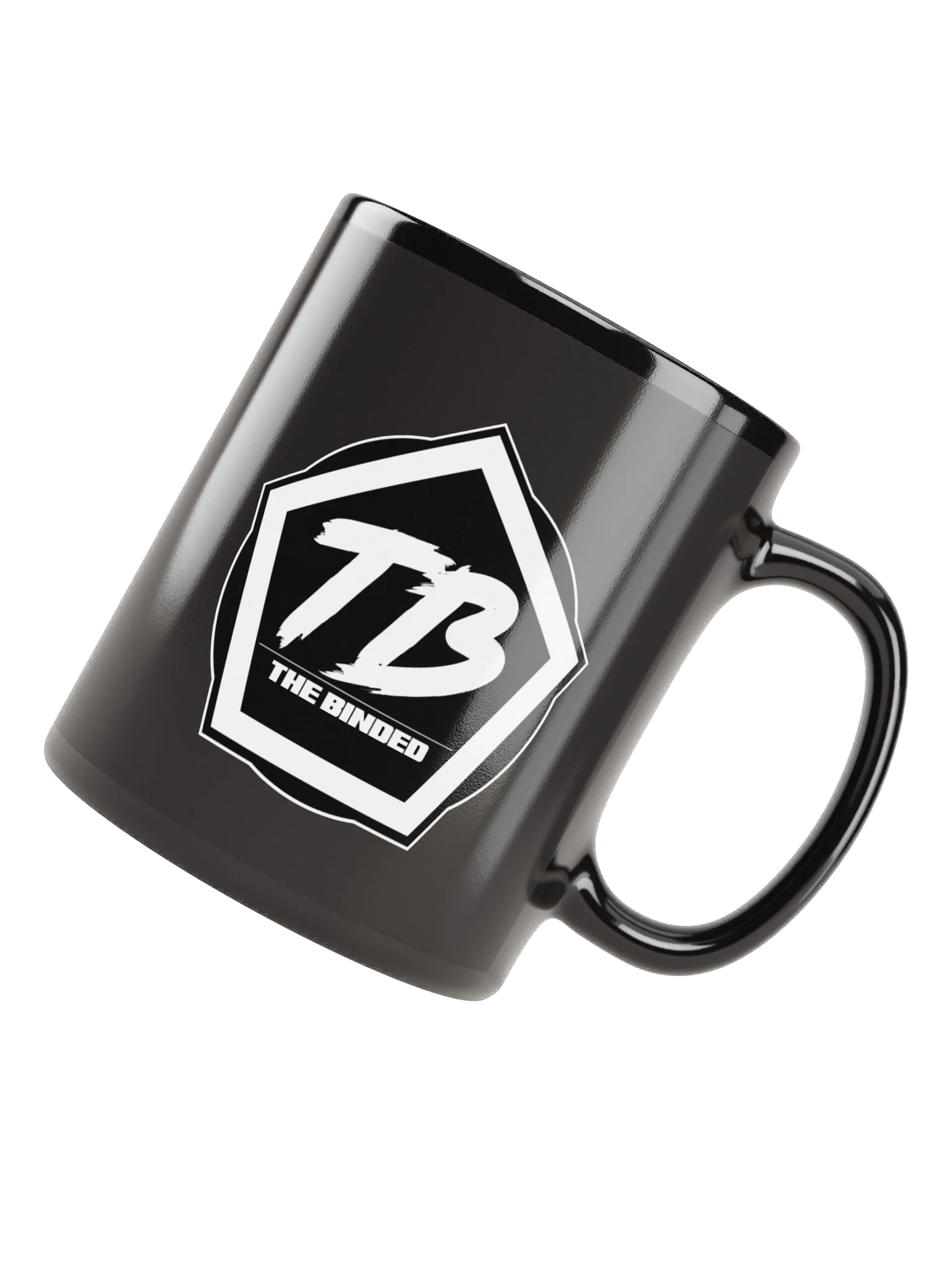 The Binded Black Glossy Mug product image (4)