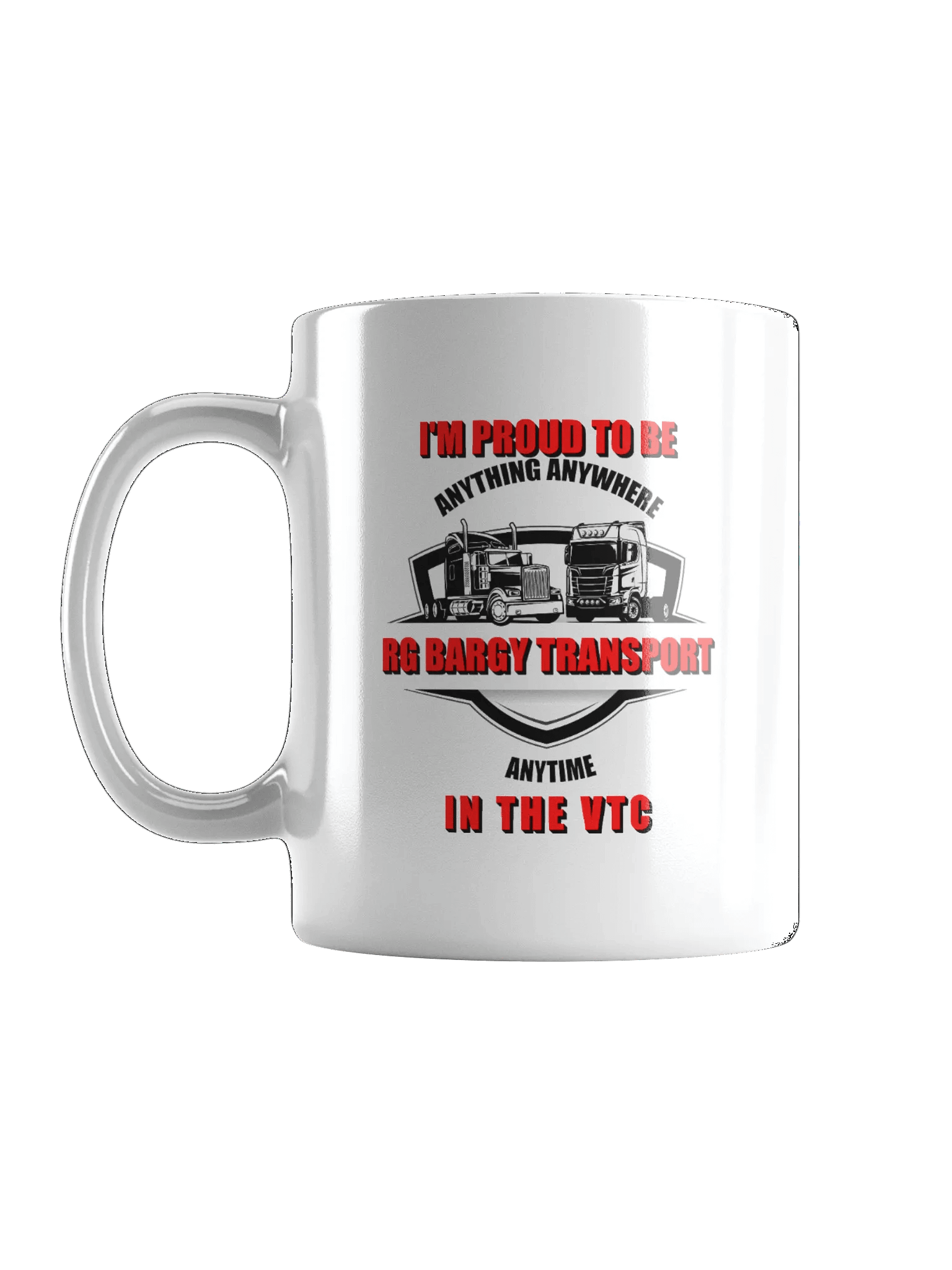 RG Bargy Transport White Glossy Mug product image (6)