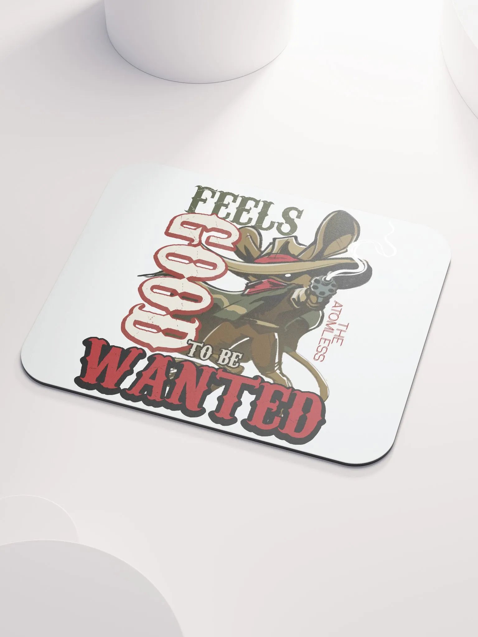 WANTED mouse pad product image (3)