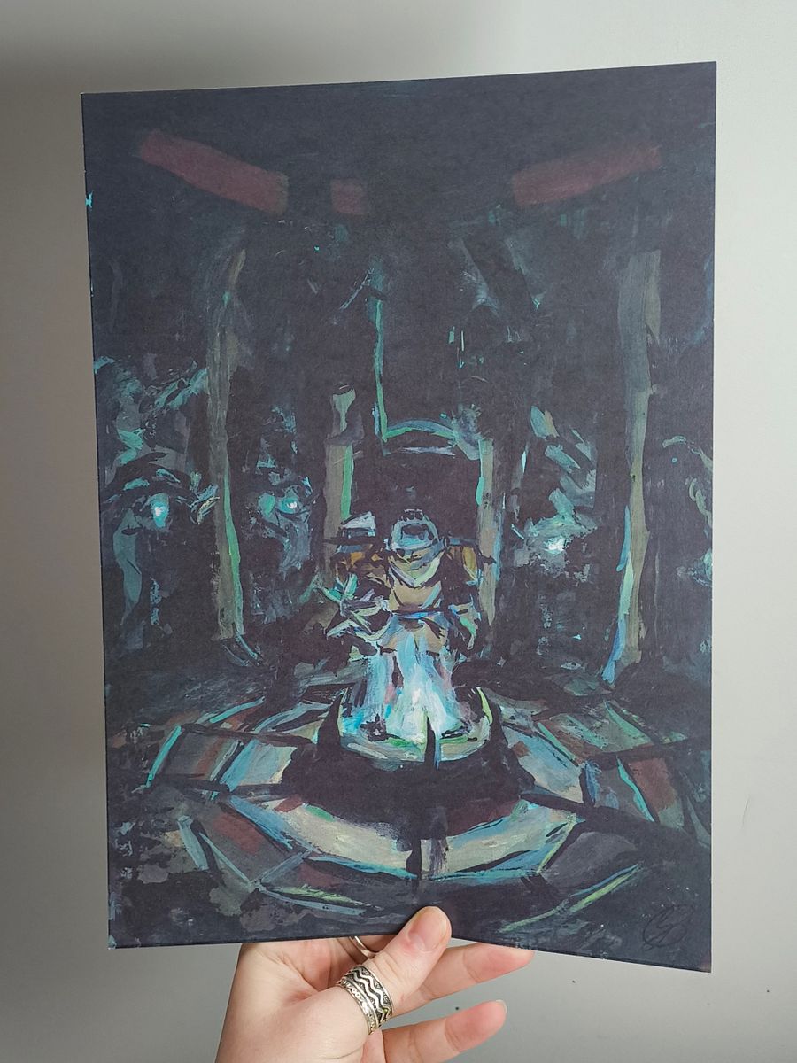 Art print “vitals critical ” product image (1)