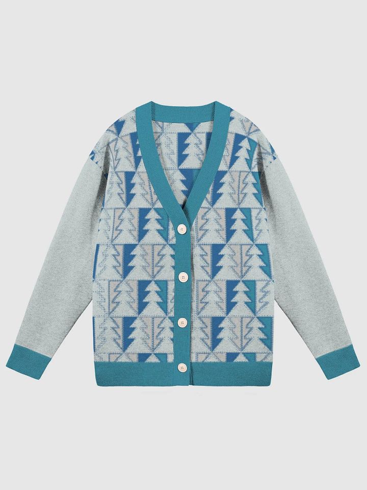 Unleash Your Inner Fashion Maven with 4-Color Jacquard Knit Cardigan product image (3)