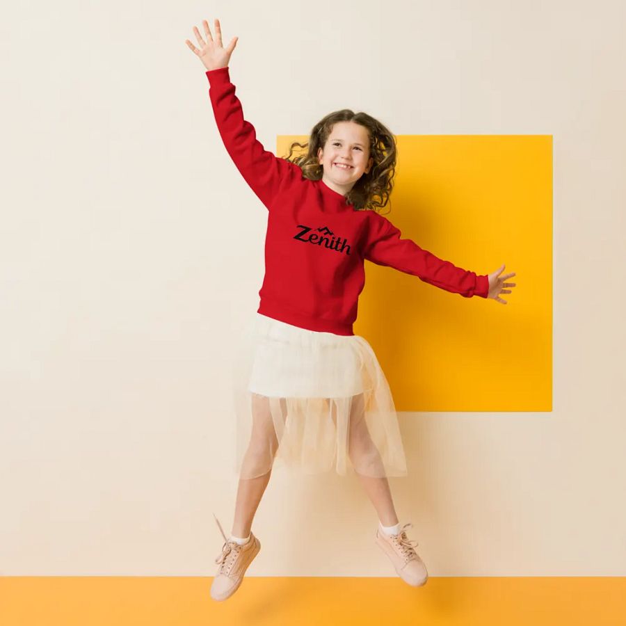 Zenith Script Youth Crewneck Sweatshirt product image (1)