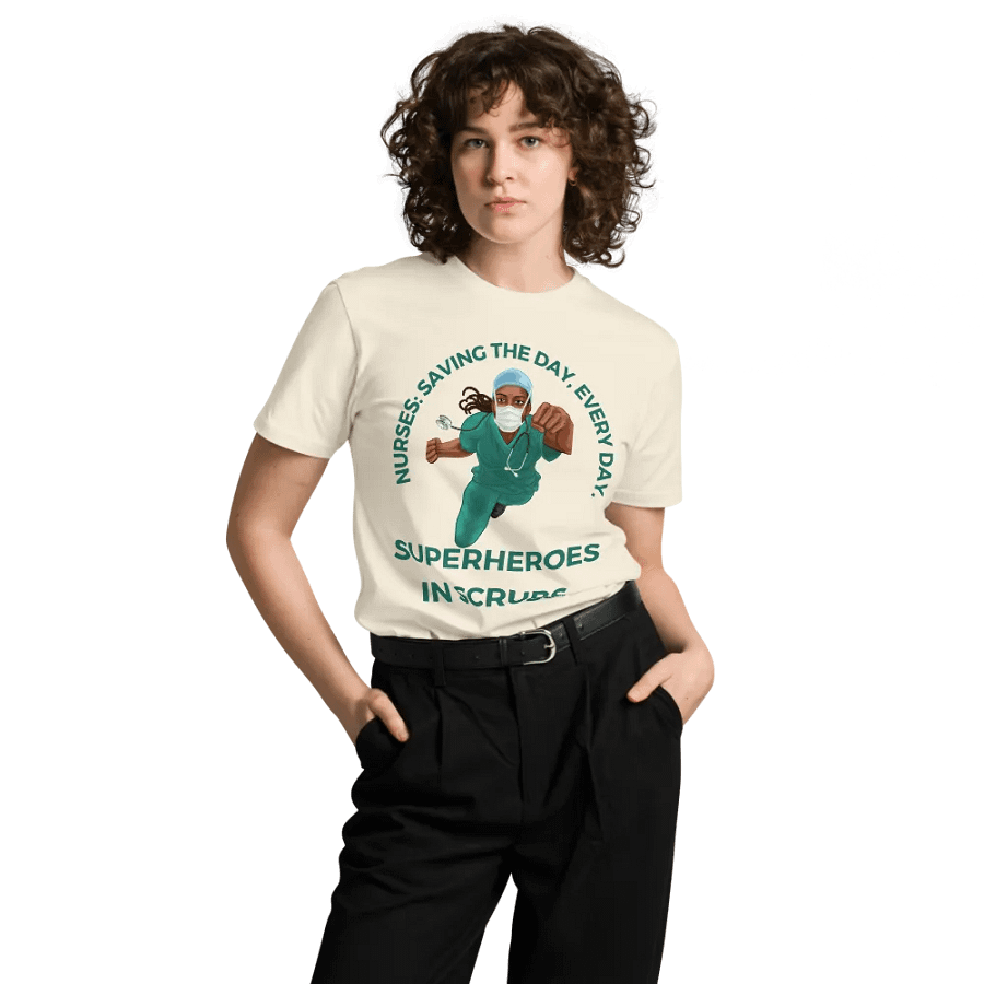 Nurse Superhero Tribute Tee product image (9)