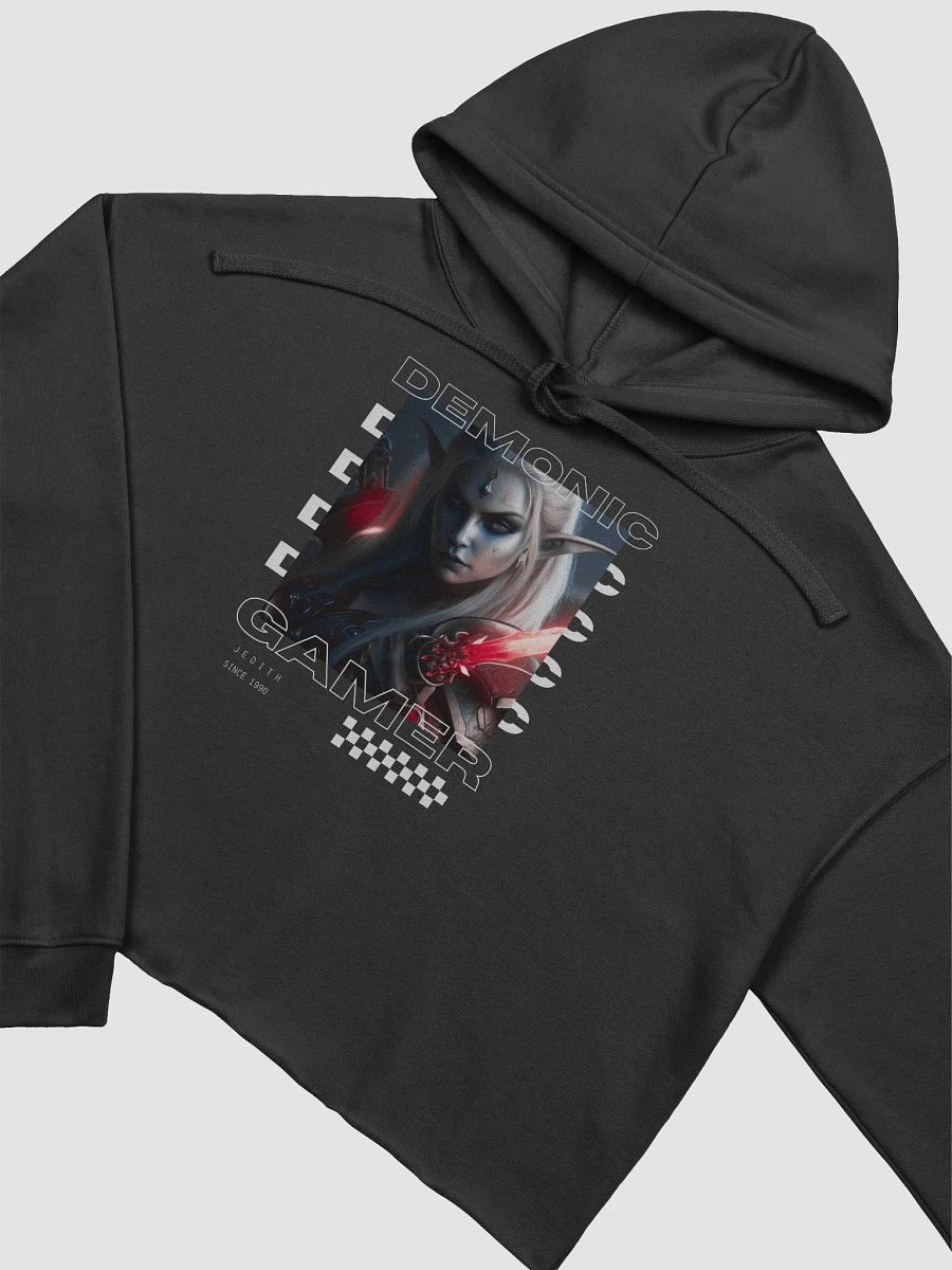 Jedith: Demonic Gamer Fleece Crop product image (3)