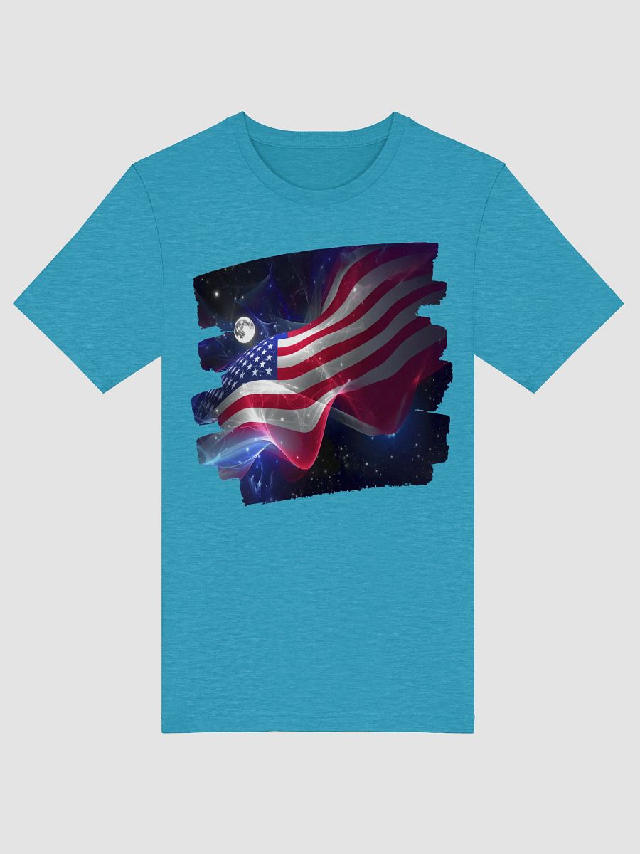 Flying High American Flag Supersoft T-Shirt product image (5)