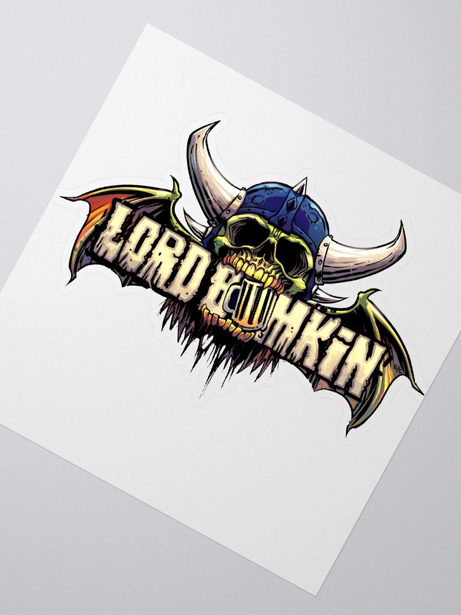 Halloween logo sticker product image (2)