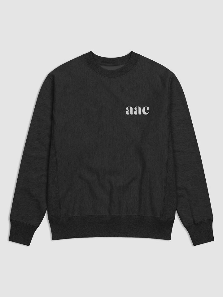 THE AAC CHAMPION CREWNECK - BLACK product image (1)