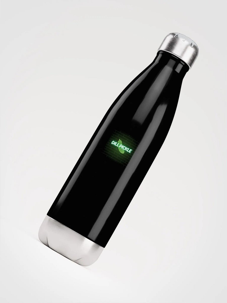 Neon Dill Pickle Stainless Steel Water Bottle product image (7)