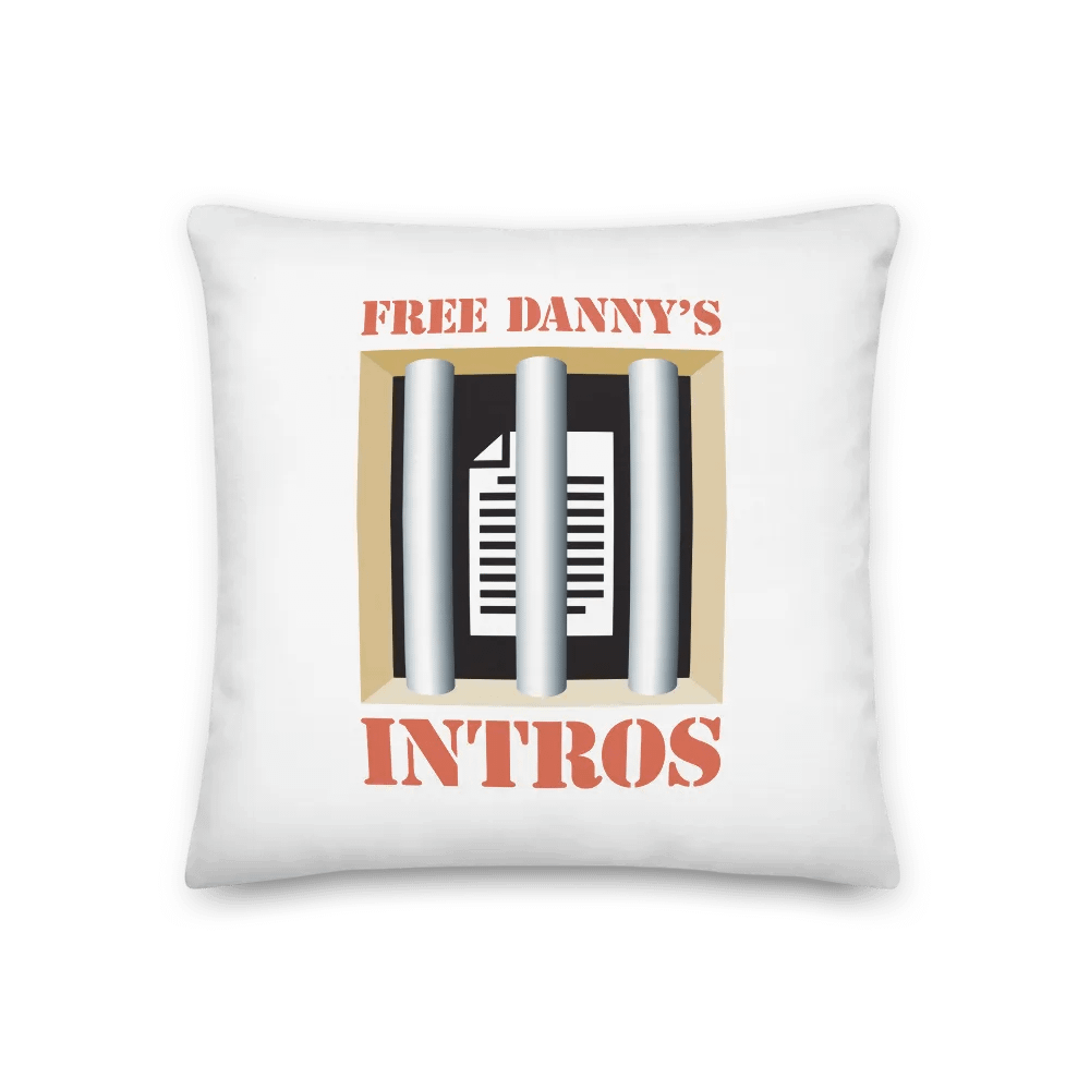 Free Danny's Intros - All-Over Print Premium Pillow product image (1)
