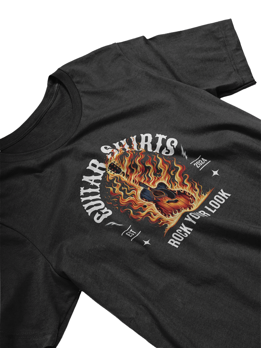 Flaming Guitar T-Shirt product image (3)